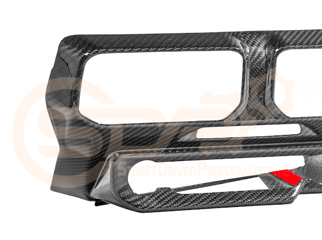 2024-UP FORD MUSTANG S650 | CARBON FIBER SINGLE SCREEN AC CONTROL CENTER SURROUNDING INTERIOR TRIM COVER